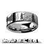 Star Wars Force Awakens Scene Jakku Luke Skywalker Rey Kylo Ren Scene Tungsten Carbide Engraved Ring - 4mm - 12mm - Larson Jewelers
