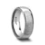 Fingerprint Engraved Domed Tungsten Ring Polished - Dominus - 4mm - 12mm - Larson Jewelers