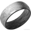 Domed Meteorite band with None Finish and Forged Carbon Fiber - 8MM - Larson Jewelers