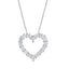2.00 cttw Beautiful Heart Pendant - Larson Jewelers