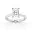 3.00 ct Radiant Lab Diamond Solitaire Ring by Mercury Rings
