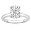 2.00 ct Oval Lab Diamond Solitaire Ring by Mercury Rings