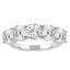 3.50 cttw Round Lab Diamond 5 Stone Engagement Ring by Mercury Rings