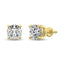 14K Yellow Gold Lab Grown Diamond 1 Ct.Tw. Solitaire Studs - Larson Jewelers