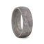 MAGELLANIC Domed Titanium Ring with Meteorite Pattern - 8mm - Larson Jewelers