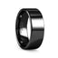 NEO Flat Black Titanium Wedding Ring - 8mm