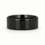 NEO Flat Black Titanium Wedding Ring - 8mm