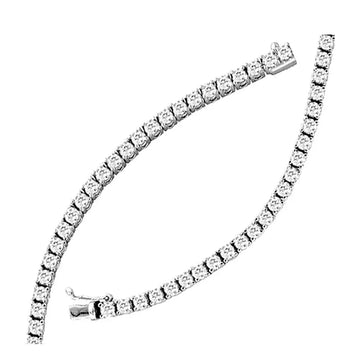 14K White Gold 2 Ct.Tw.Diamond Mount Bracelet - Larson Jewelers