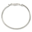 Sterling Silver Polished Engravable Heart Bangle - Larson Jewelers