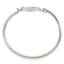 Sterling Silver Polished Engravable Heart Bangle - Larson Jewelers