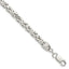 Sterling Silver 4.25mm Byzantine Chain Bracelet