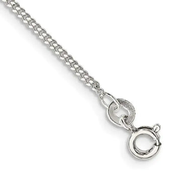 Sterling Silver 1.5mm Curb Chain Bracelet - Larson Jewelers