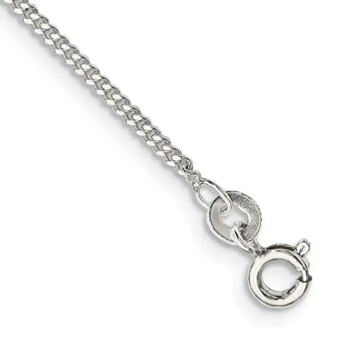 Sterling Silver 1.5mm Curb Chain Bracelet - Larson Jewelers