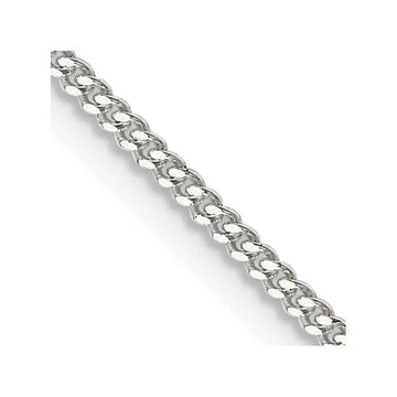 Sterling Silver 1.5mm Curb Chain Necklace - Larson Jewelers