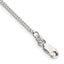Sterling Silver 1.75mm Curb Chain Anklet