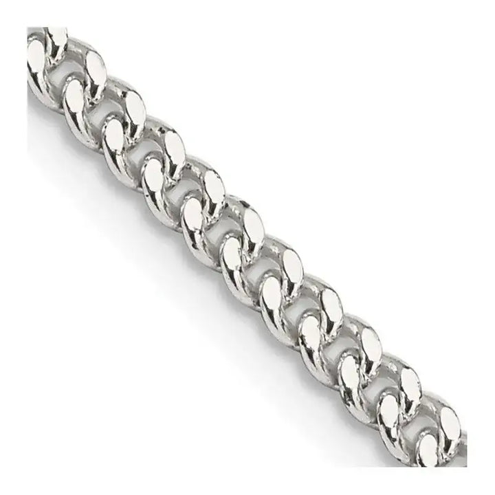 Sterling Silver 3mm Curb Chain Necklace - Larson Jewelers