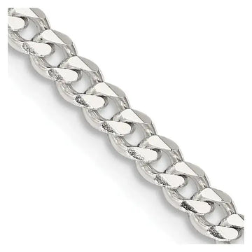 Sterling Silver 3.5mm Curb Chain Necklace - Larson Jewelers