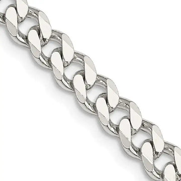 Sterling Silver 6mm Curb Chain Necklace - Larson Jewelers