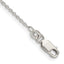 Sterling Silver 1.25mm Cable Chain Anklet