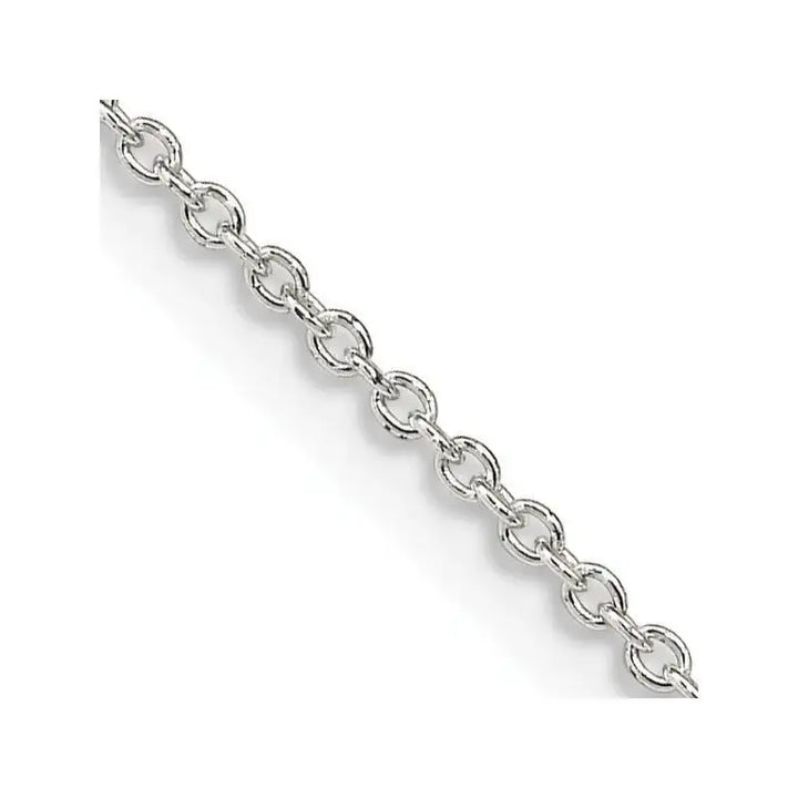 Sterling Silver 1.25mm Cable Chain Necklace w/4in ext. - Larson Jewelers