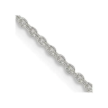 Sterling Silver 1.5mm Cable Chain Necklace w/2in ext. - Larson Jewelers