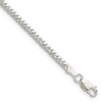 Sterling Silver Polished 2.9mm Domed Curb Chain Bracelet - Larson Jewelers