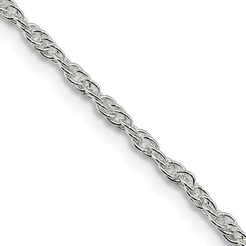 Sterling Silver 2mm Loose Rope Chain Necklace - Larson Jewelers