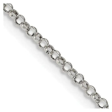 Sterling Silver 2mm Rolo Chain Necklace - Larson Jewelers