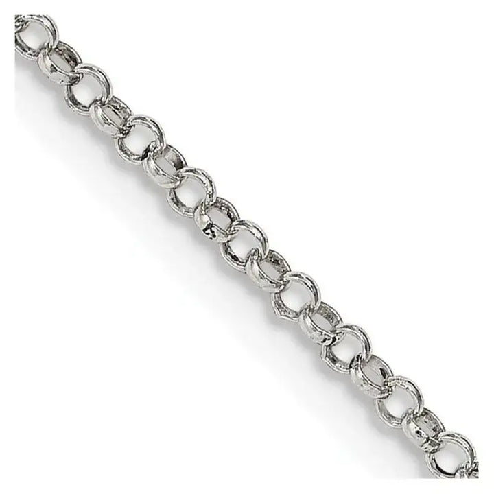 Sterling Silver 2mm Rolo Chain Necklace - Larson Jewelers