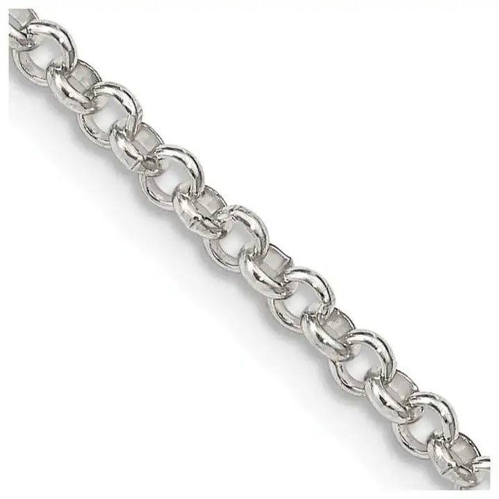 Sterling Silver 2.5mm Rolo Chain Necklace - Larson Jewelers