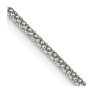 Sterling Silver 1.6mm Corona Chain Necklace - Larson Jewelers