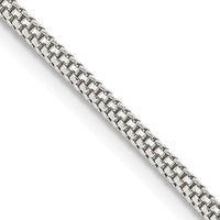 Collier chaîne Corona en argent sterling de 2 mm