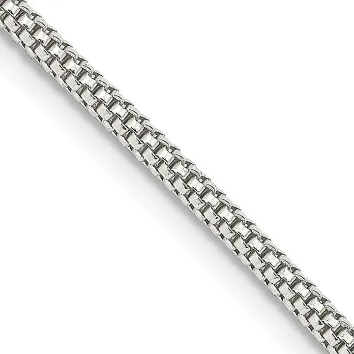 Sterling Silver 2mm Corona Chain Necklace - Larson Jewelers