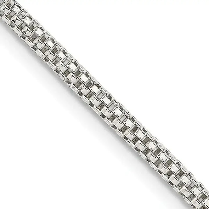 Sterling Silver 2.4mm Corona Chain Necklace - Larson Jewelers