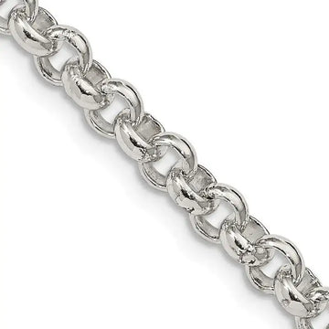 Sterling Silver 5mm Rolo Chain Necklace - Larson Jewelers