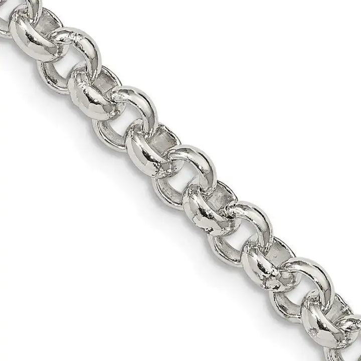 Sterling Silver 5mm Rolo Chain Necklace - Larson Jewelers