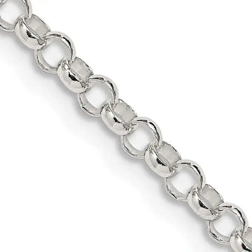 Sterling Silver 3mm Rolo Chain Necklace - Larson Jewelers