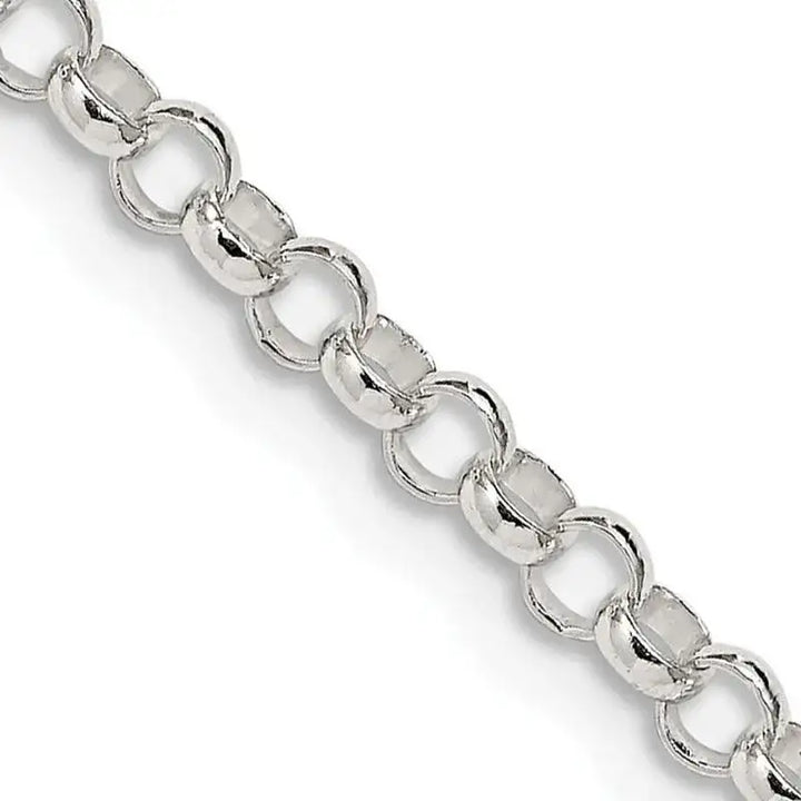 Sterling Silver 3mm Rolo Chain Necklace - Larson Jewelers