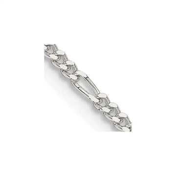 Sterling Silver 1.75mm Figaro Chain Necklace - Larson Jewelers