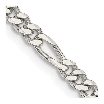 Sterling Silver 3.5mm Figaro Chain Necklace - Larson Jewelers