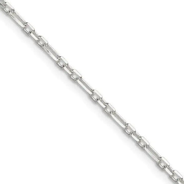 Sterling Silver D/C 2mm 3 Short Plus 1 Long Cable Link Chain Necklace - Larson Jewelers