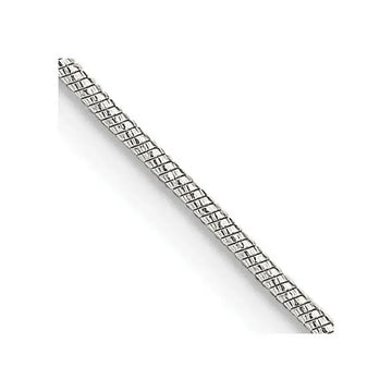 Sterling Silver 0.85mm Diamond-cut Snake Chain Necklace - Larson Jewelers