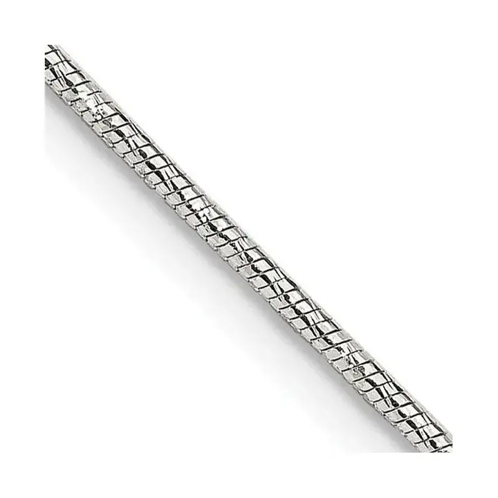 Sterling Silver 1.25mm Diamond-cut Snake Chain Necklace - Larson Jewelers