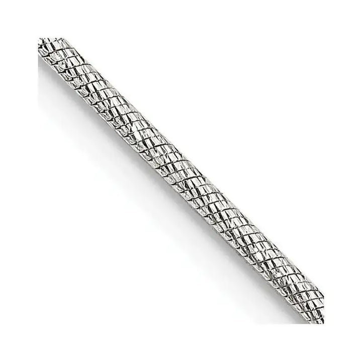 Sterling Silver 1.5mm Diamond-cut Snake Chain Necklace - Larson Jewelers