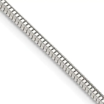 Sterling Silver 2mm Diamond-cut Snake Chain Necklace - Larson Jewelers