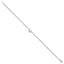 Sterling Silver Puffed Heart Anklet - Larson Jewelers