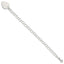 Sterling Silver Engraveable Heart Bracelet - Larson Jewelers