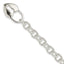 Sterling Silver Polished Heart and Key Bracelet - Larson Jewelers