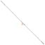 Sterling Silver Arrow with Rose-tone Heart 10in Plus 1 inch Ext Anklet - Larson Jewelers