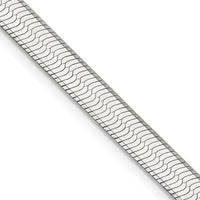 Sterling Silver 5.25mm Magic Herringbone Chain Necklace